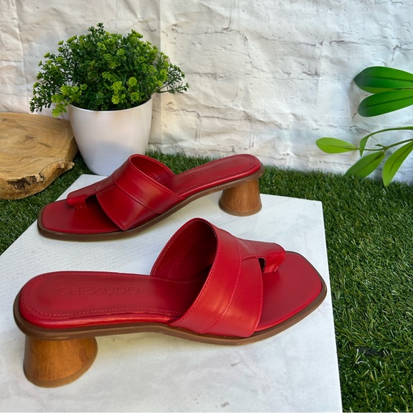 SHEKUDO
Alesandra patch mule gently used US 10
$360
Color
Red - Picture 7 of 17